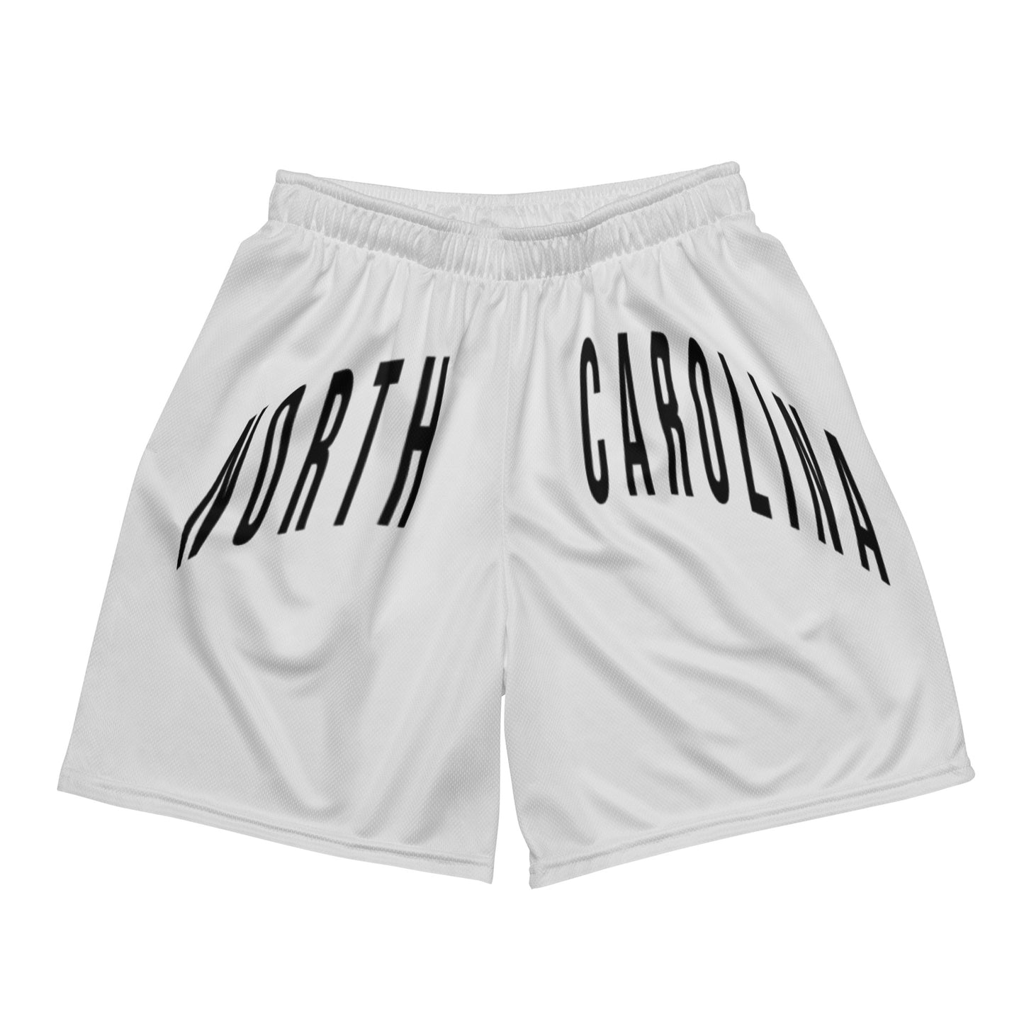 "North Carolina" Mesh Shorts Grey